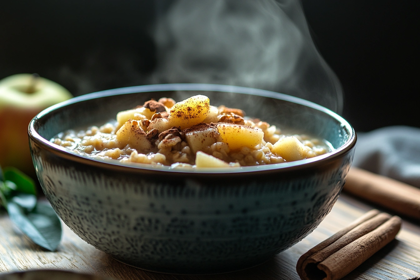 Гречана каша з яблуками